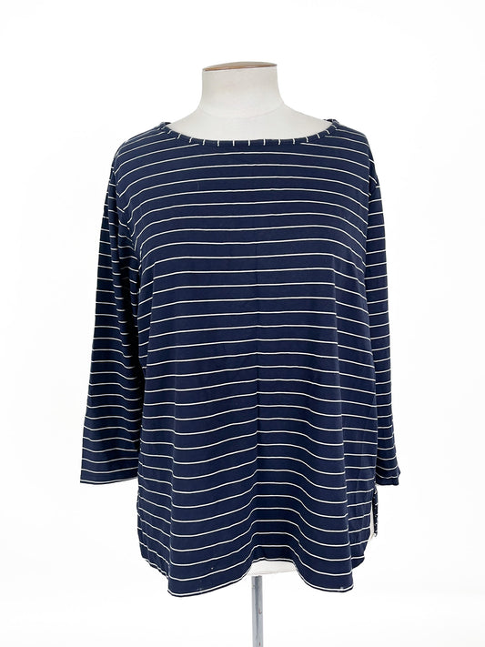 Ruby + Rain - Blue & Multicoloured Top (Size 20)