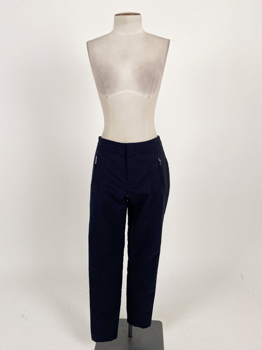 Zara | Navy Straight fit Pants | Size M