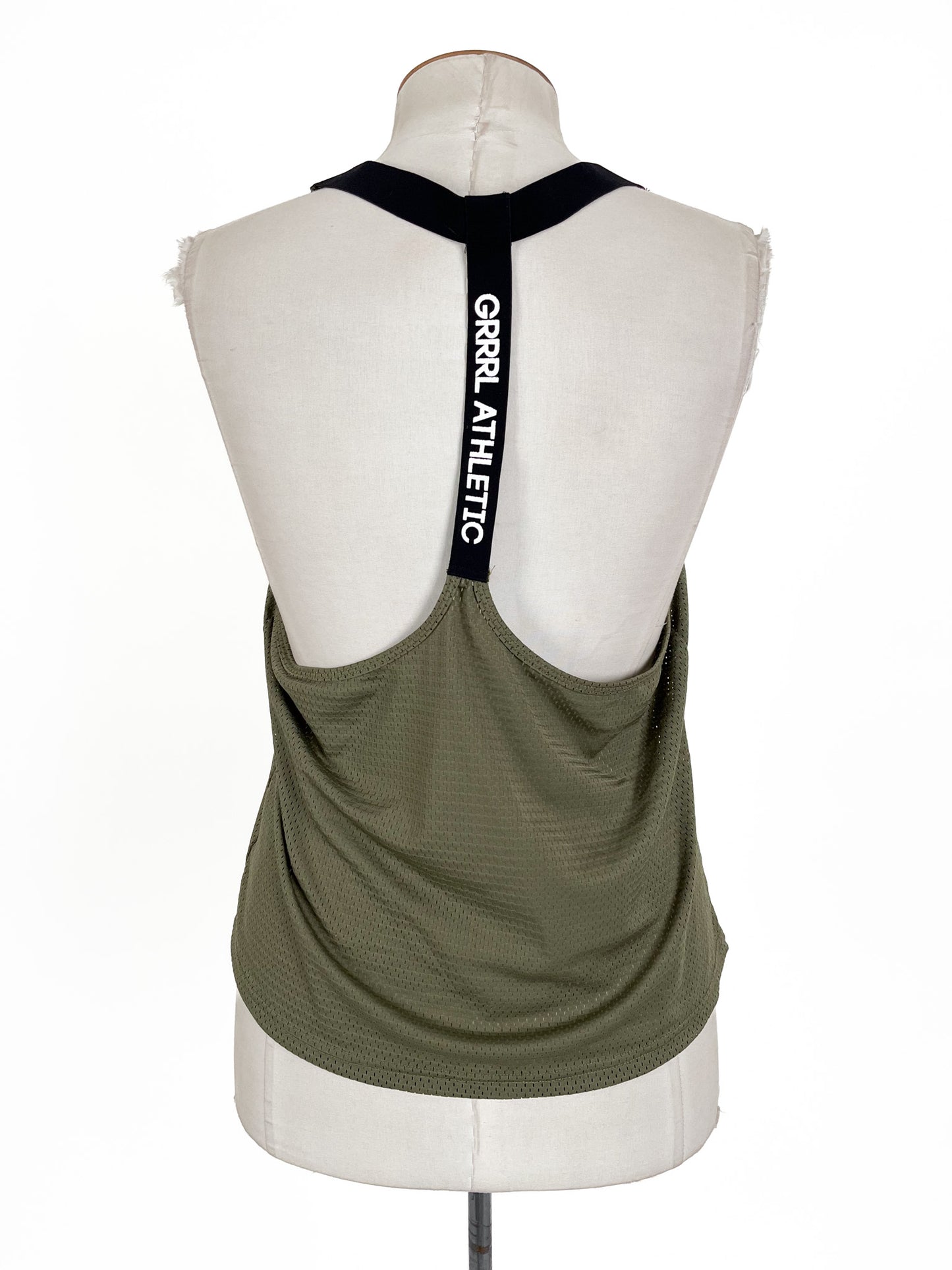 GRRRL | Green Casual Activewear Top | Size M