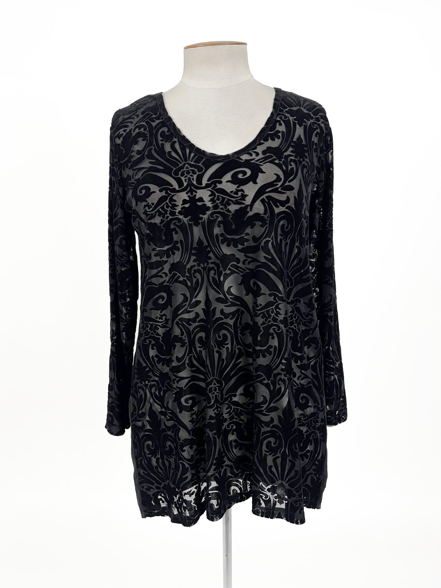 Grace Hill - Black Top (Size 10)