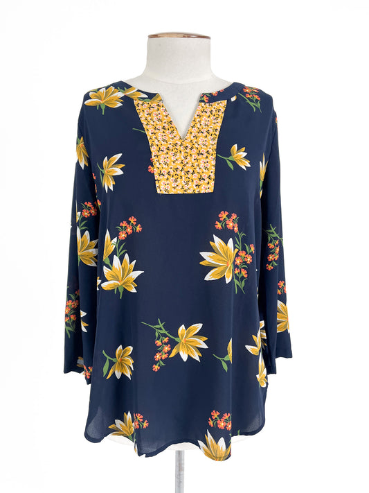Van Heusen | Navy Casual Top | Size S