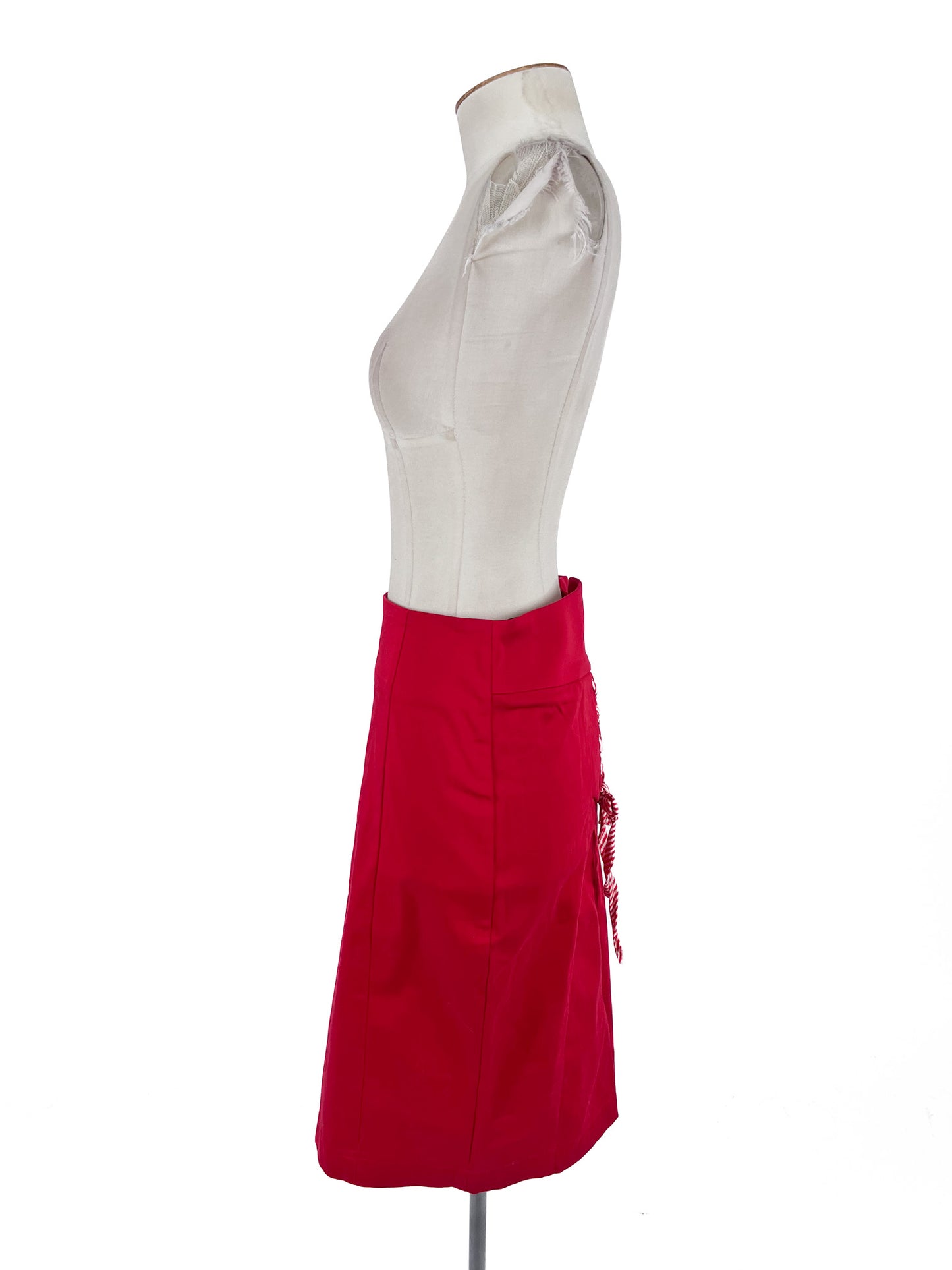 Kitten D'Armour | Red Workwear Skirt | Size 10