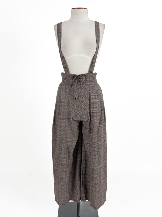Pumpkin | Multicoloured High waisted Wide leg Pants | Size S