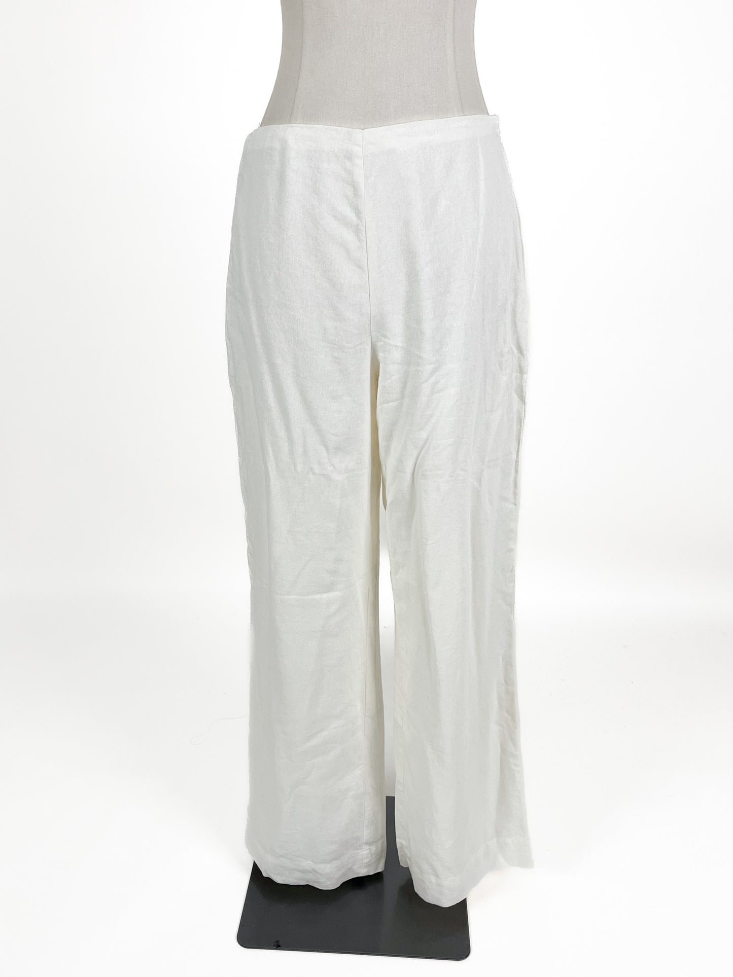 Glassons | White Wide leg Pants | Size 8