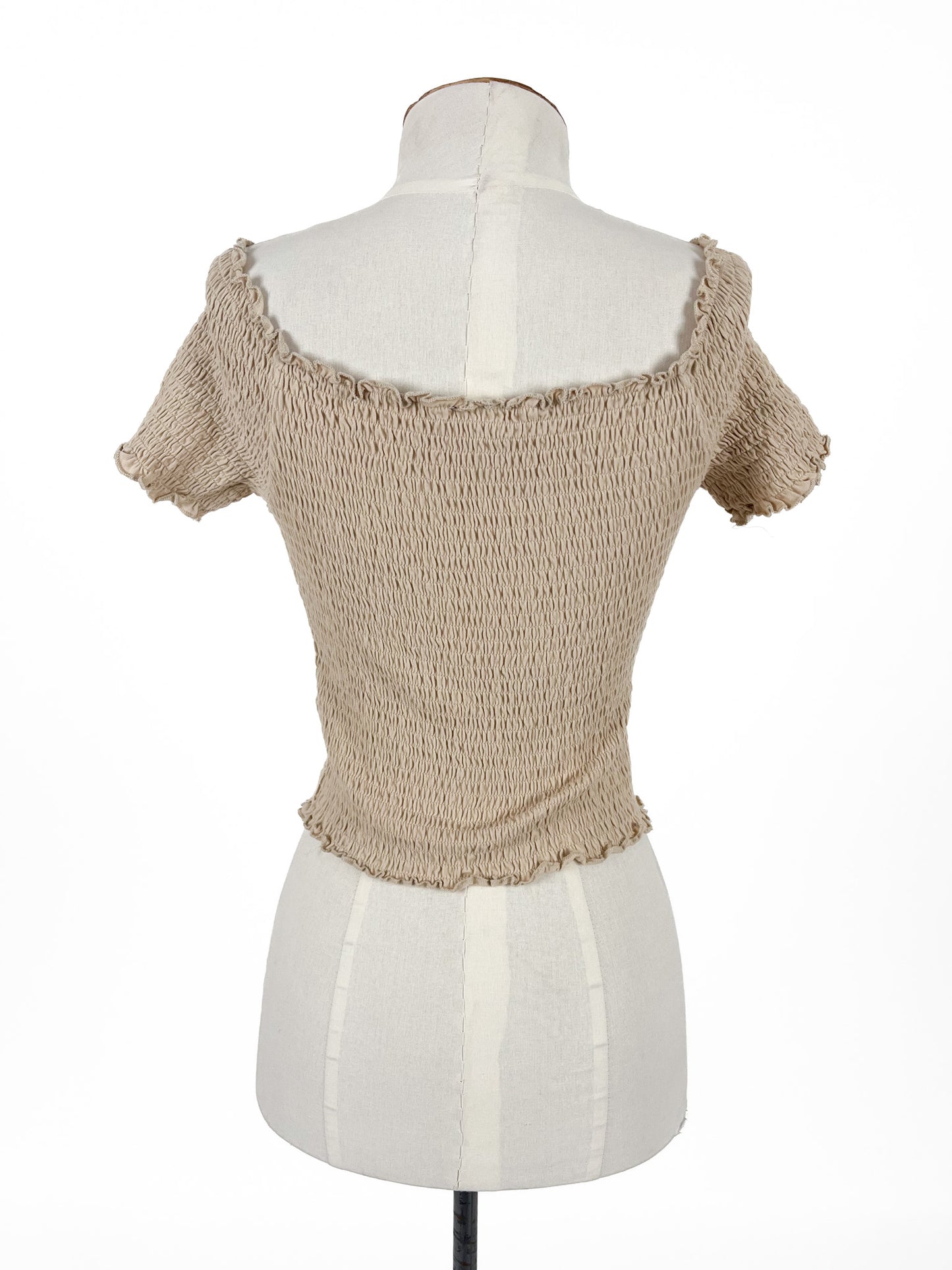 H&M | Beige Casual Top | Size M