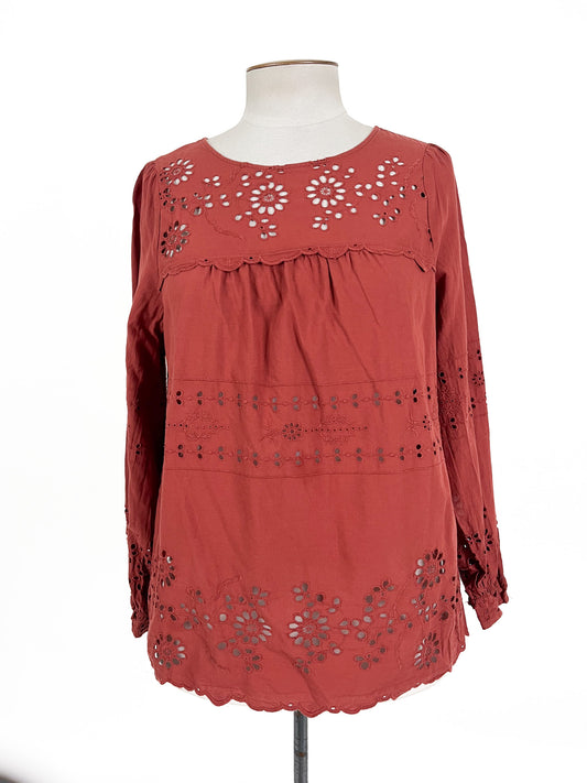 Whistle | Red Casual/Workwear Top | Size 12