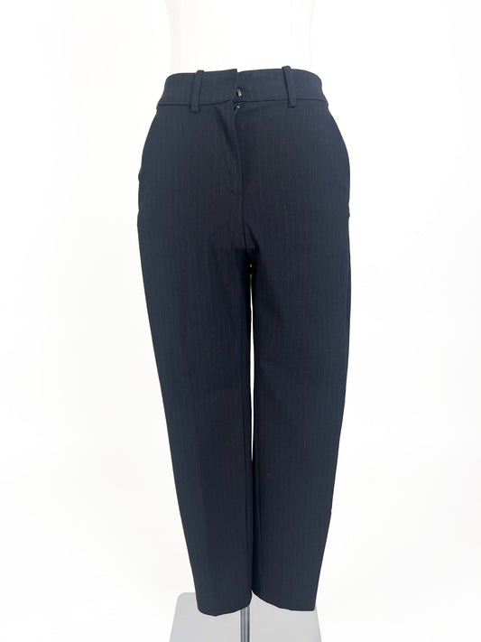 H&M | Black Straight fit Pants | Size 6
