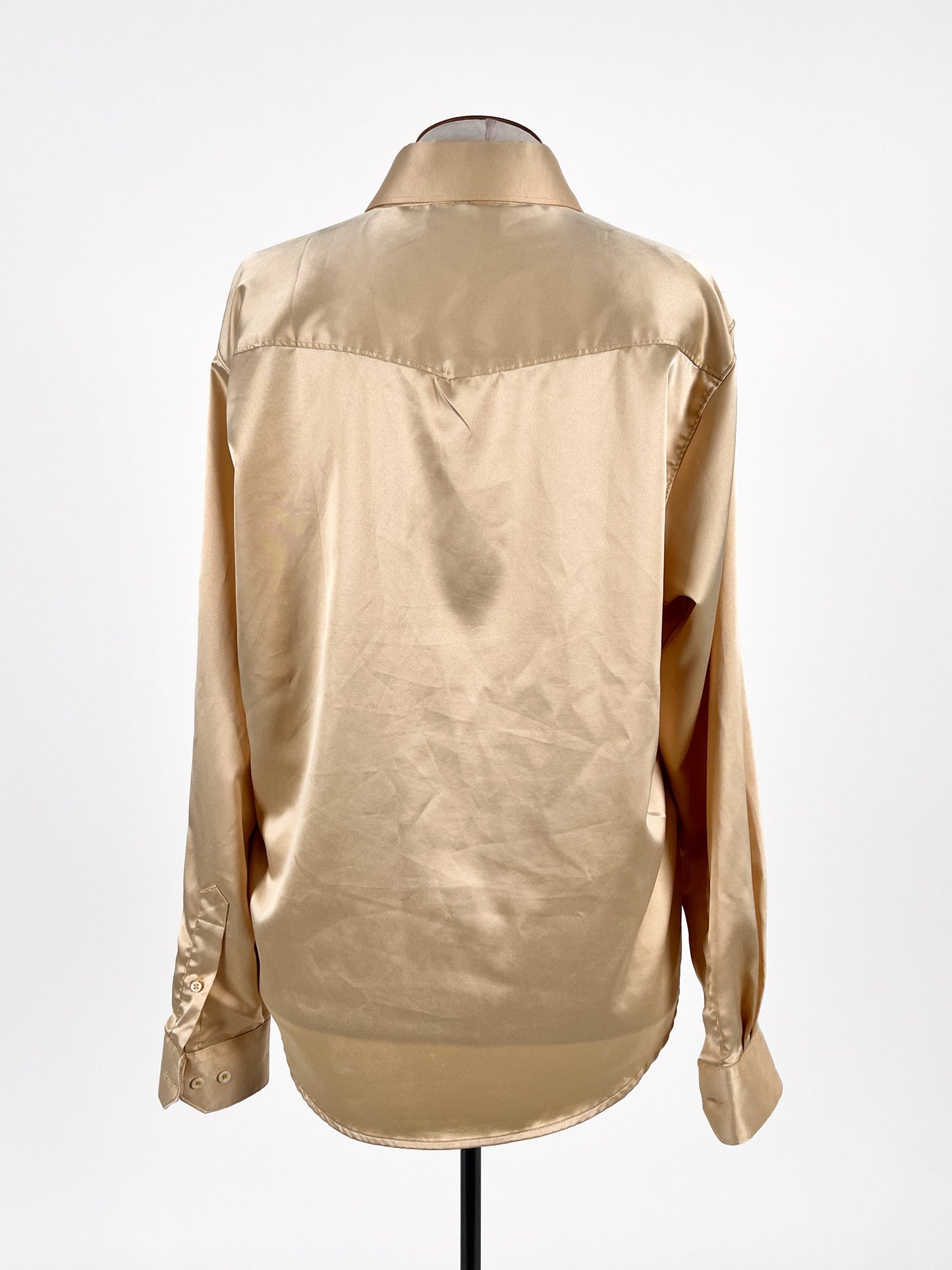 Peter England | Gold Casual/Workwear Top | Size 14