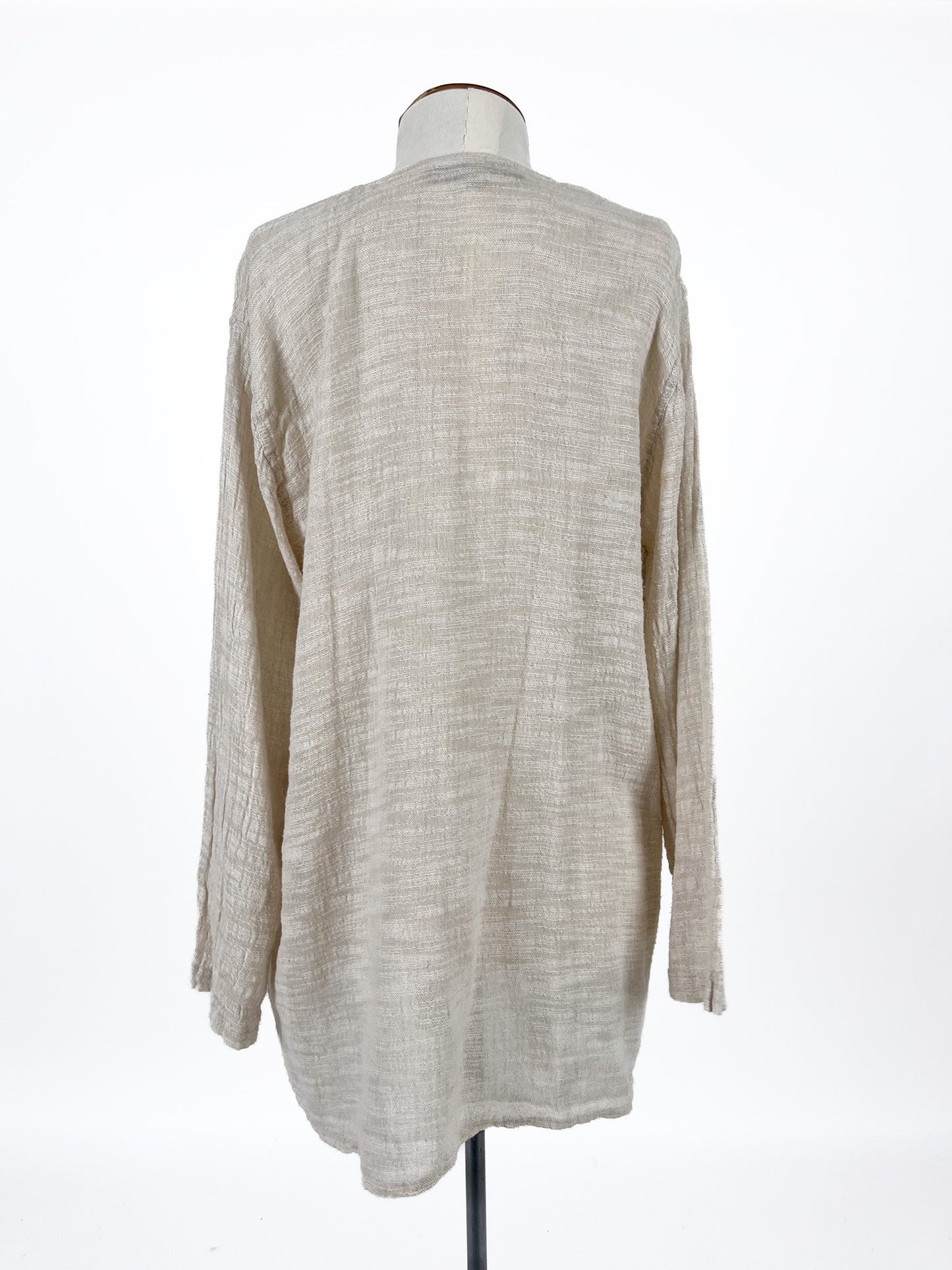 FLAX | Beige Casual Cardigan | Size S