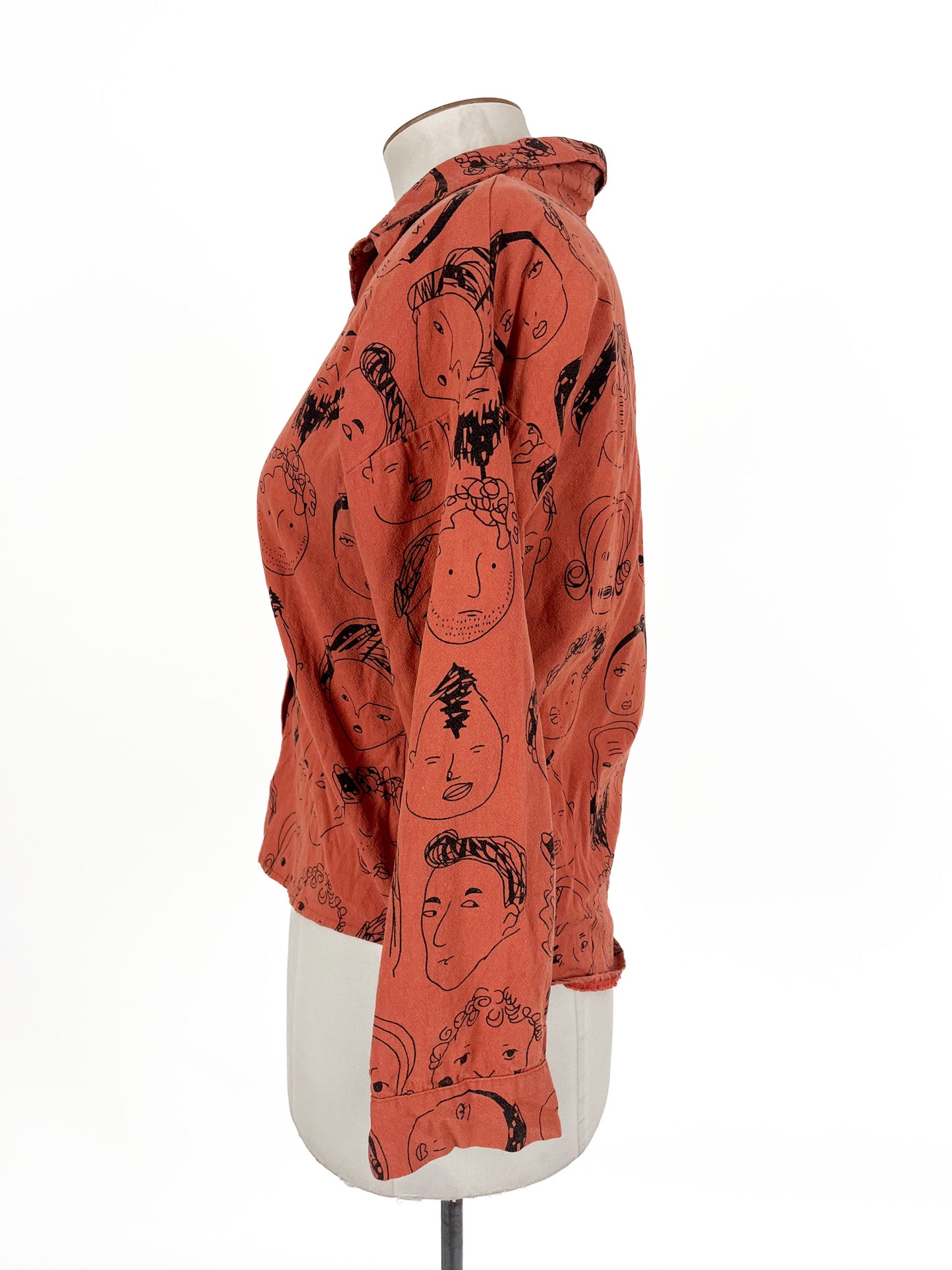 YAN YAN | Orange Casual Top | Size XS