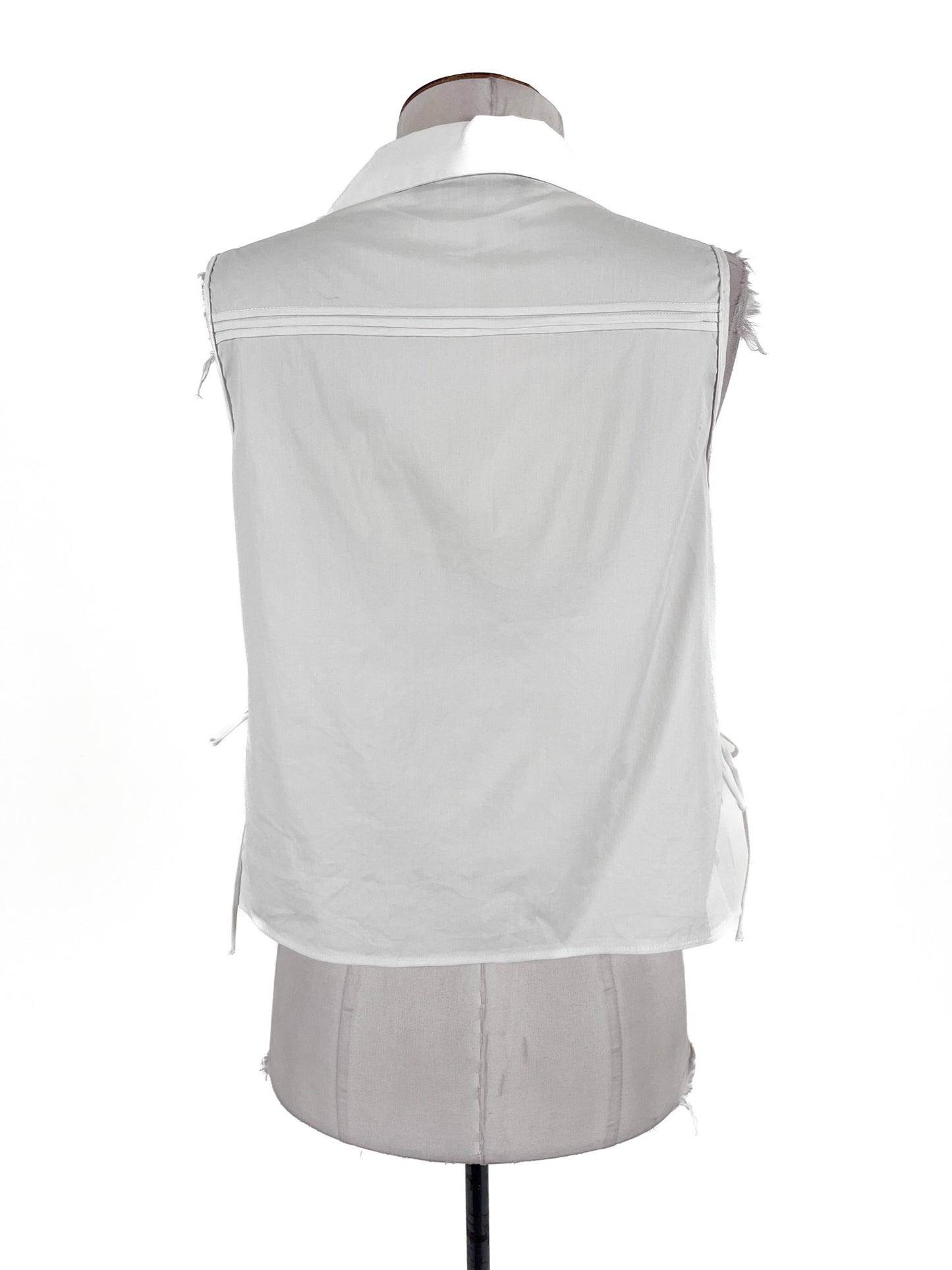 Zara | White Casual/Workwear Top | Size XS