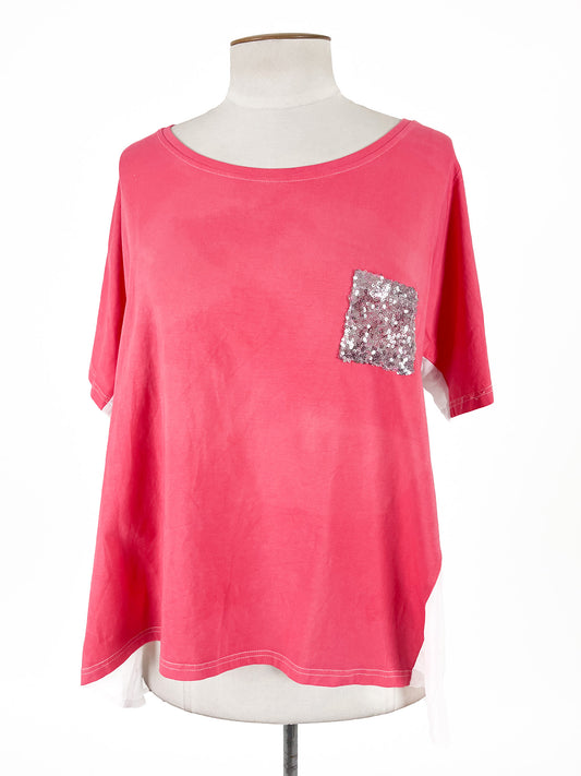Mi Moso | Multicoloured Casual Top | Size 14