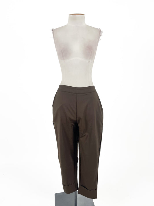 JW.SW | Green Cropped Straight fit Pants | Size S
