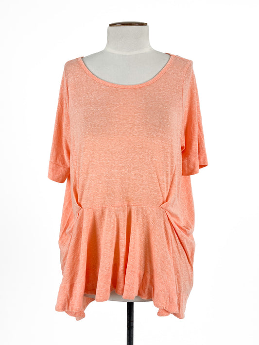 Stitch & Pieces | Orange Casual Top | Size S