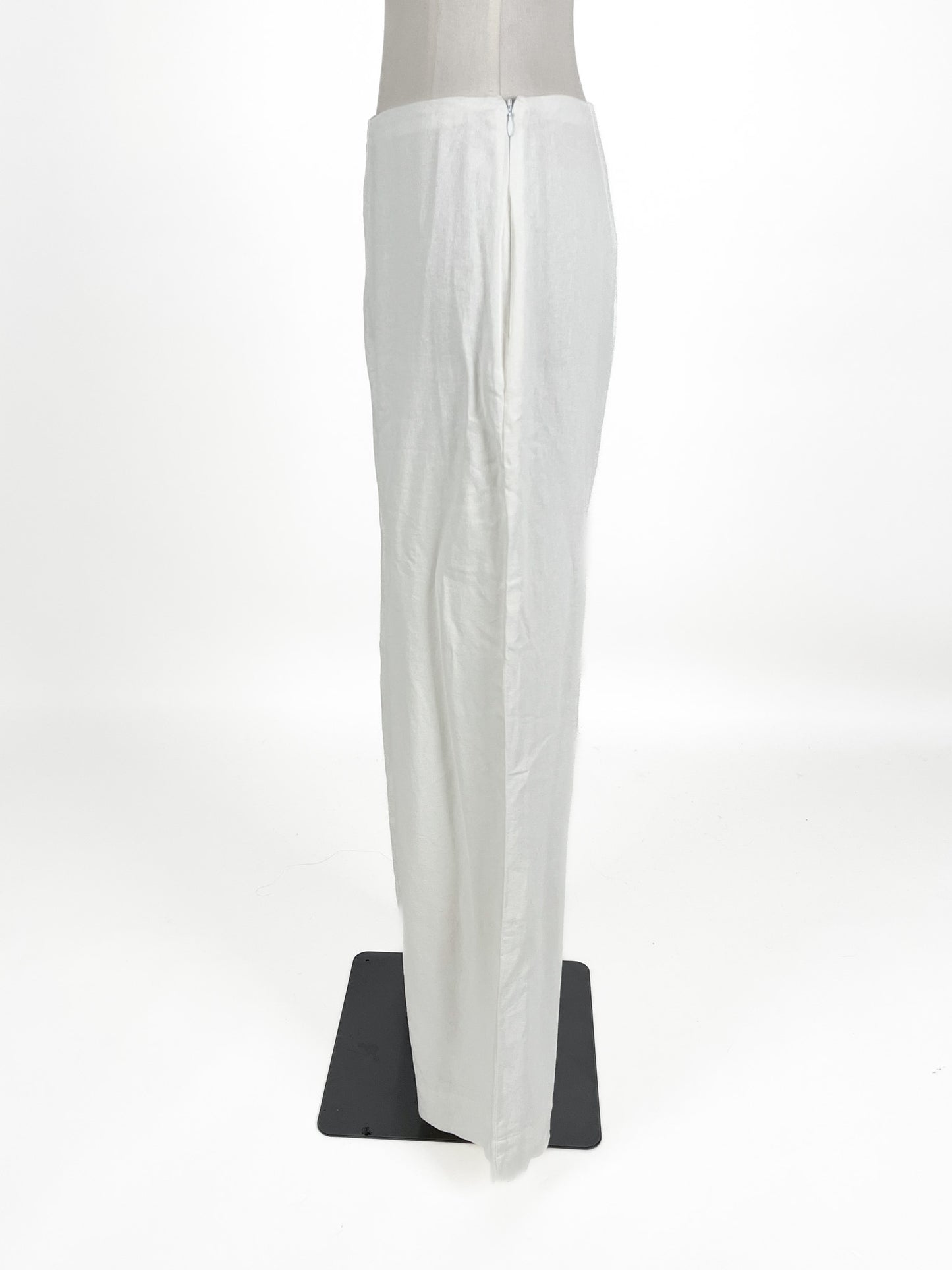 Glassons | White Wide leg Pants | Size 8