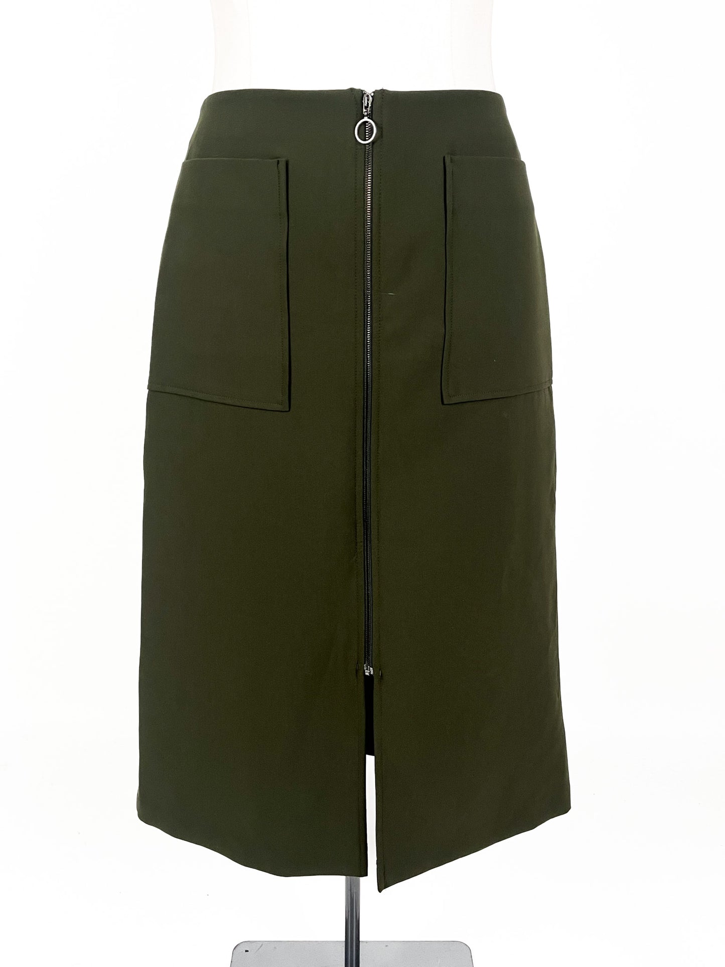 M&S Collection | Green Workwear Skirt | Size 12