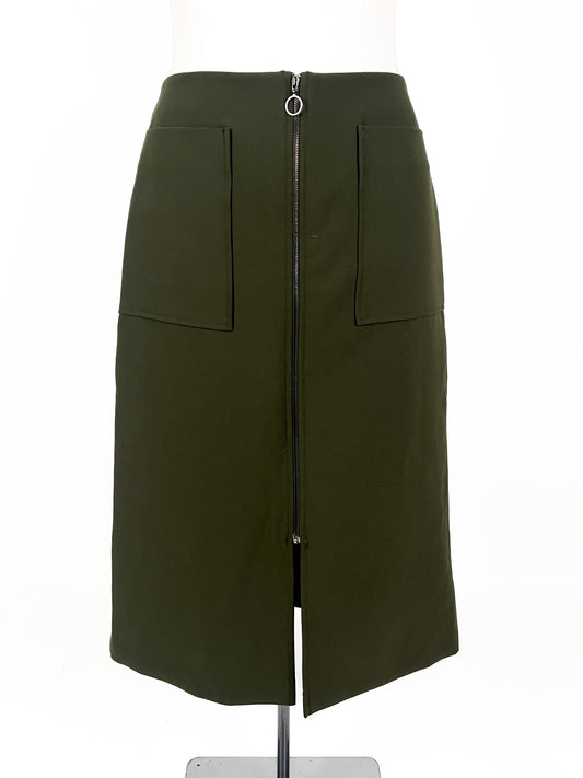 M&S Collection | Green Workwear Skirt | Size 12