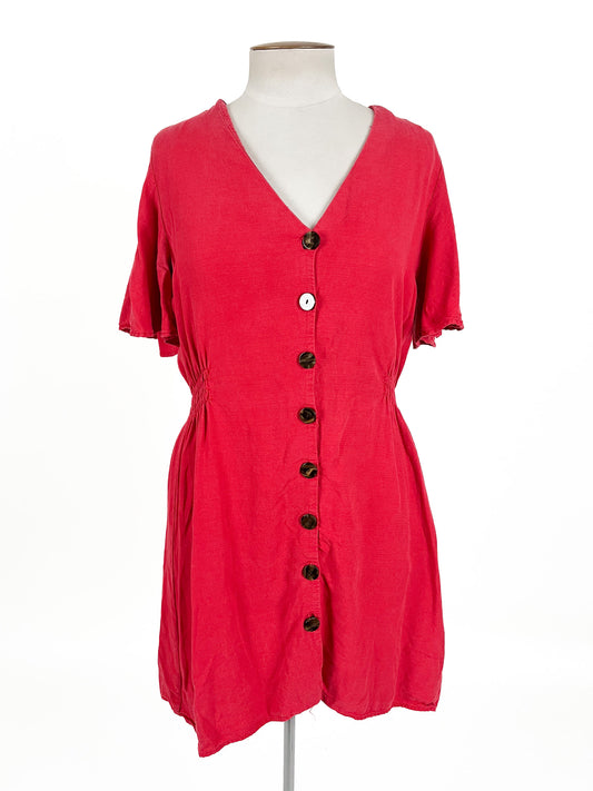 Zara | Red Casual Dress | Size L