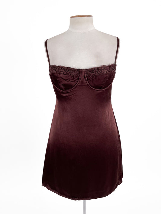 Glassons | Brown Cocktail Dress | Size 14