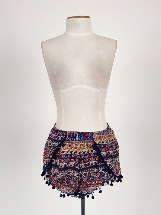 Mirrou | Multicoloured Casual Shorts | Size 8