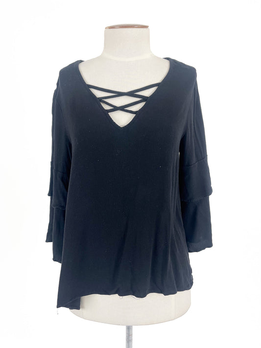 SASS | Black Casual Top | Size 6