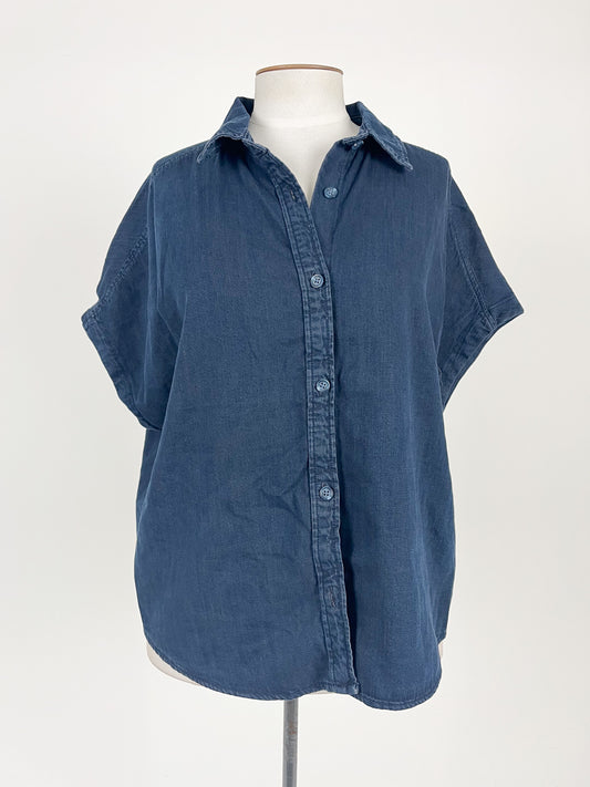 Monki | Navy Casual/Workwear Top | Size M