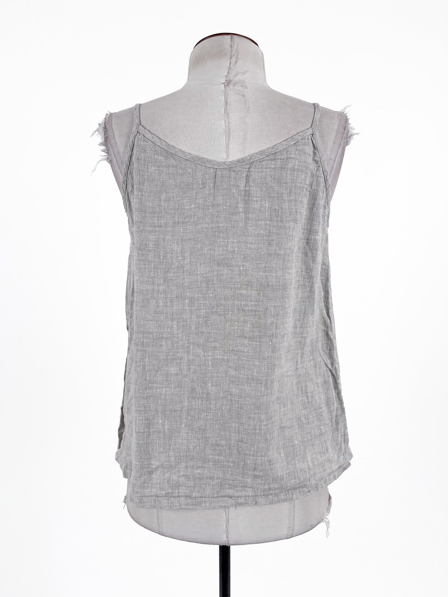 Magic Linen | Beige Casual Top | Size XS