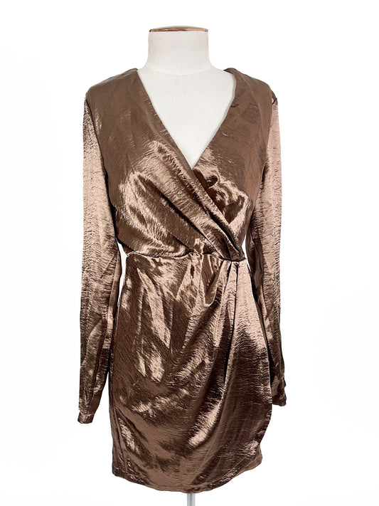 Missguided | Brown Cocktail Dress | Size 10