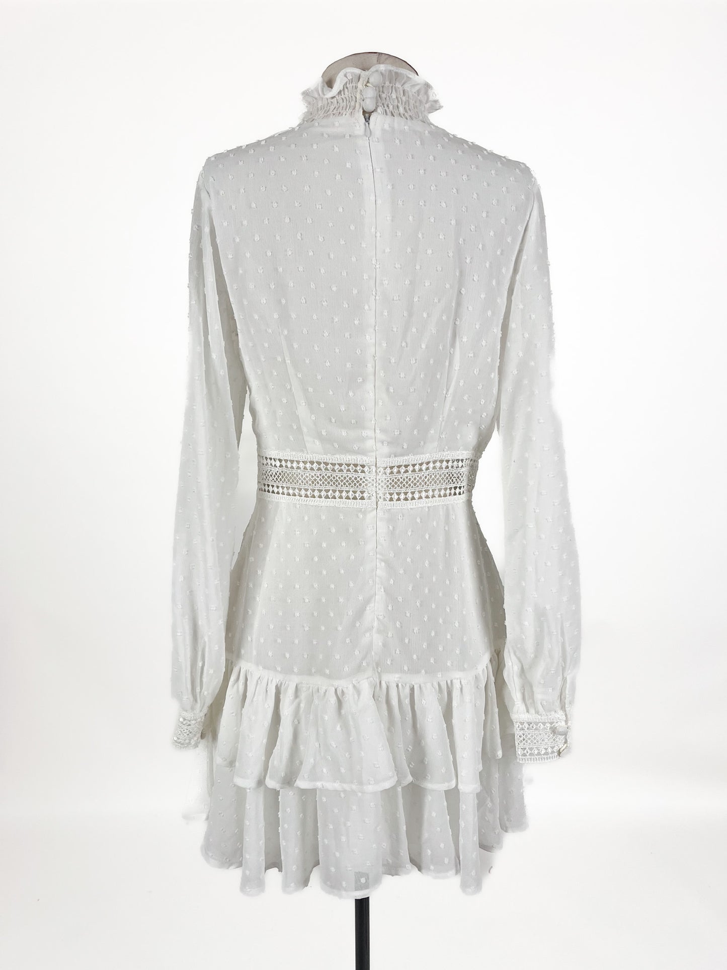 Showpo | White Cocktail Dress | Size 8