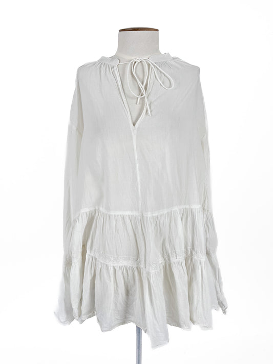 H&M | White Casual Dress | Size S