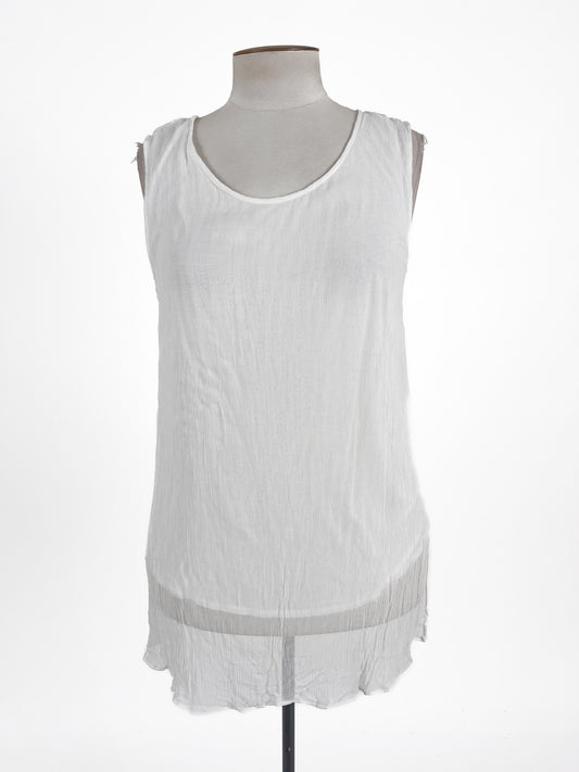 Verge | White Casual Top | Size XL
