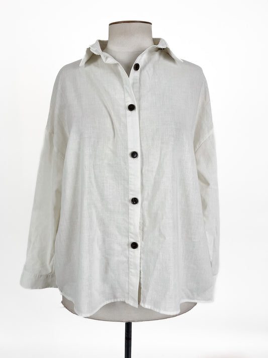 Azul by Moussy | White Casual Top | Size M
