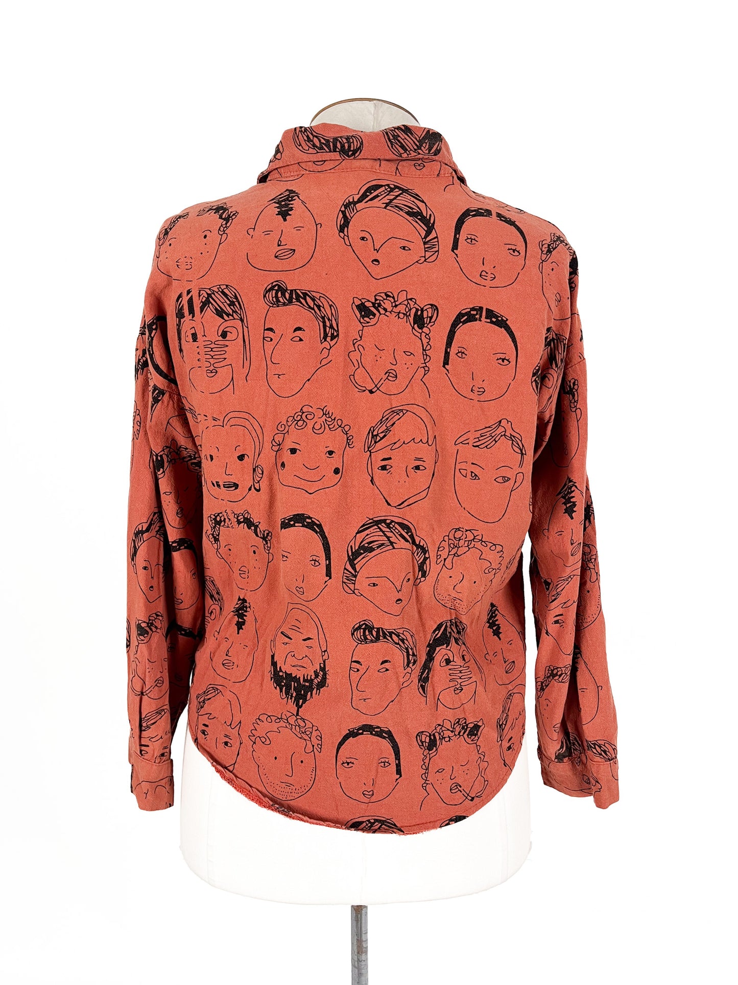 YAN YAN | Orange Casual Top | Size XS