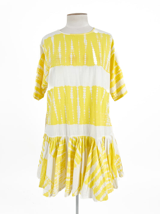 Norblack Norwhite | Yellow Workwear Dress | Size L