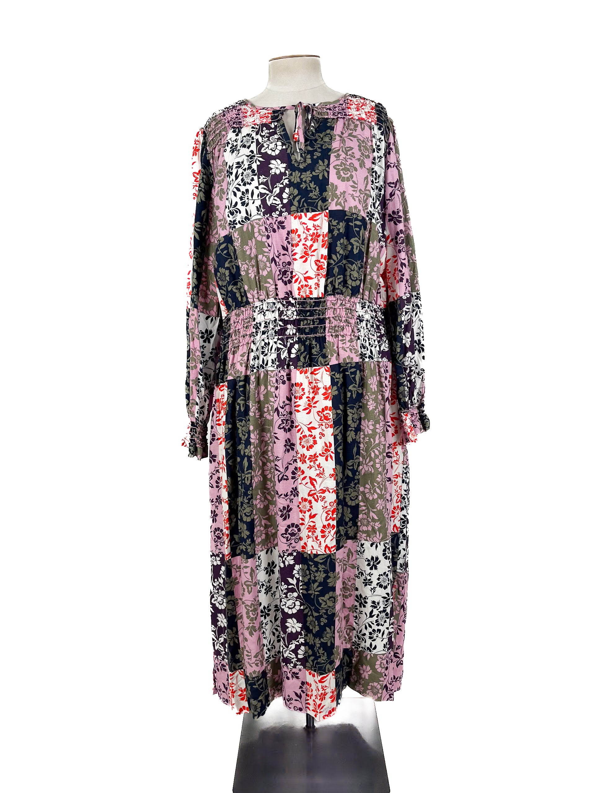 Elm - Multicoloured Maxi Dress (Size 18)