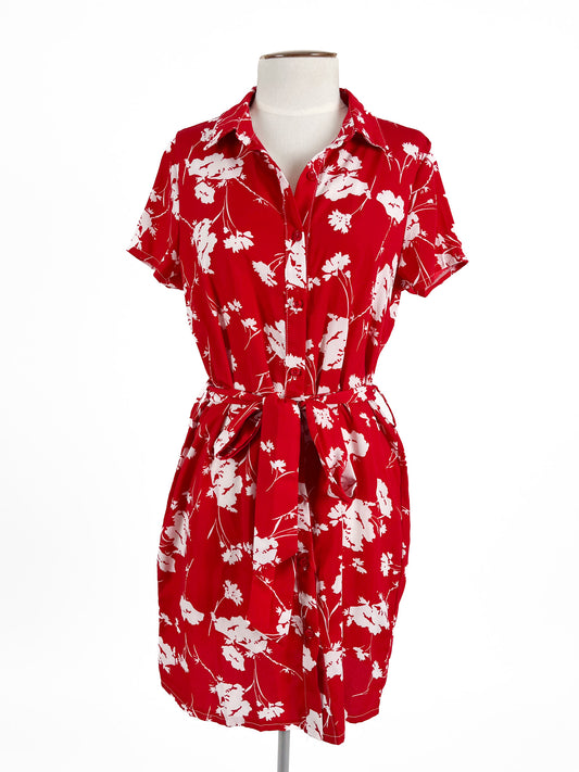 Zalora | Red Casual Dress | Size 10