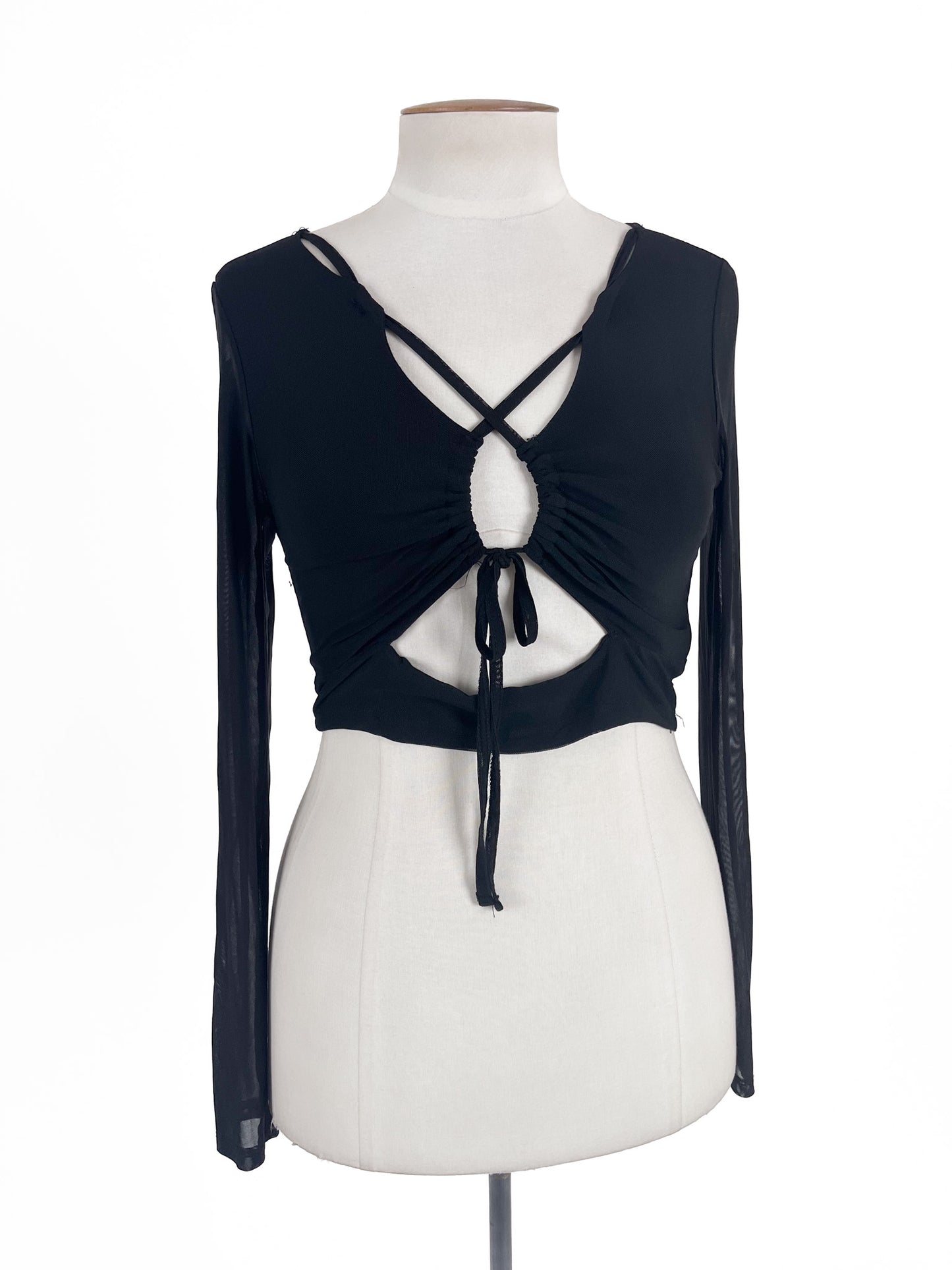 Glassons | Black Cocktail Top | Size L