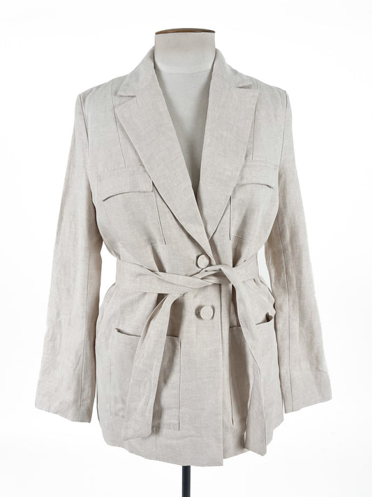 Kookai | Beige Casual/Workwear Jacket | Size 10