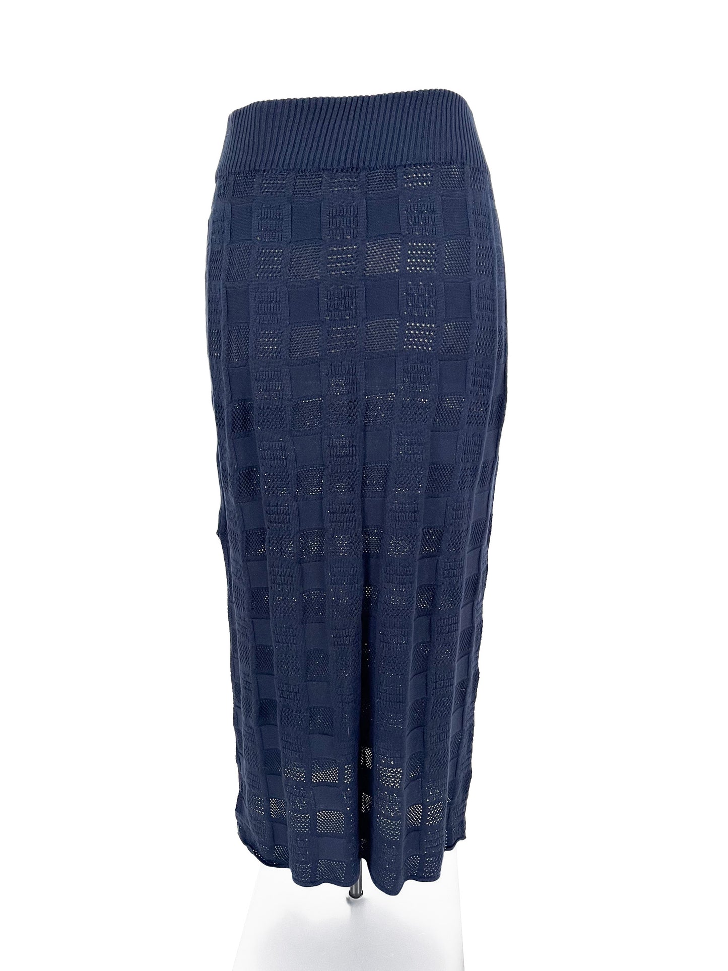 I Love Ugly | Navy Casual Skirt | Size XL