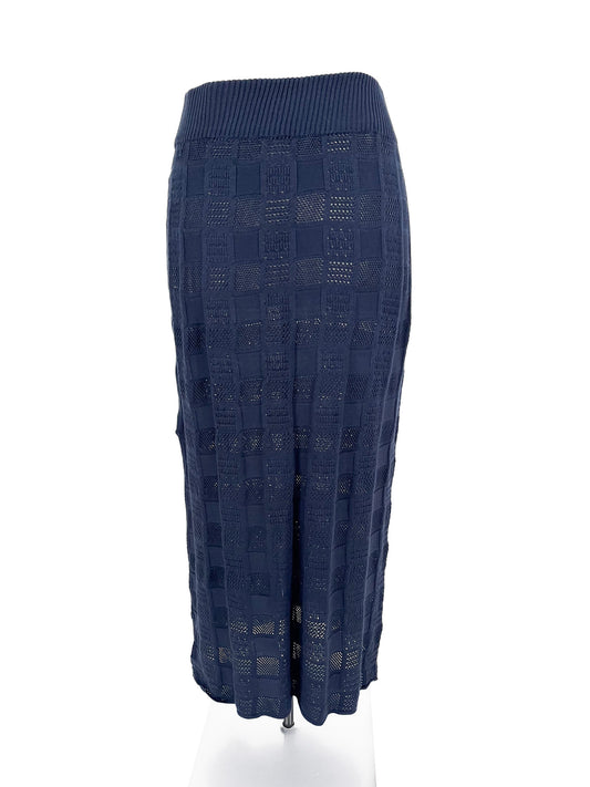I Love Ugly | Navy Casual Skirt | Size XL