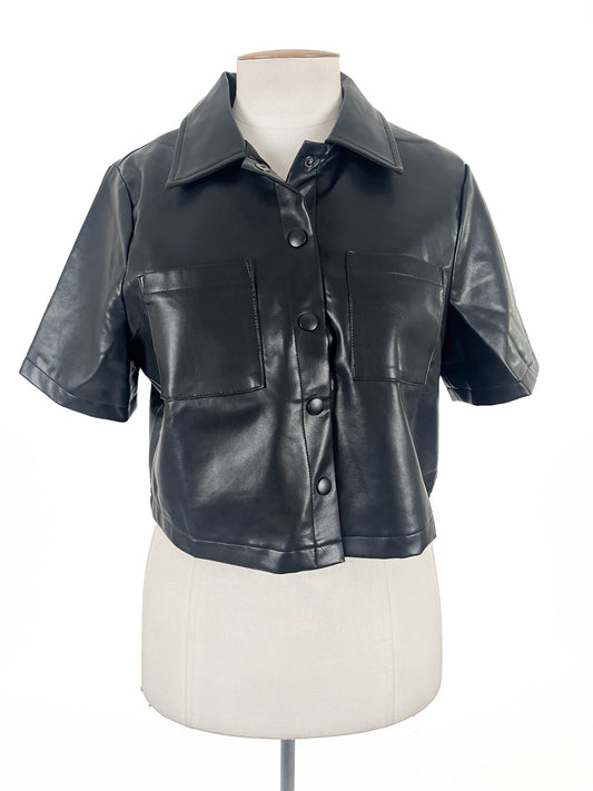 Atmos & Here | Black Casual Top | Size 12