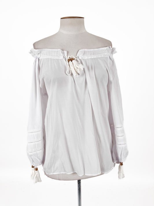 Arielle Mermin | White Casual Top | Size M