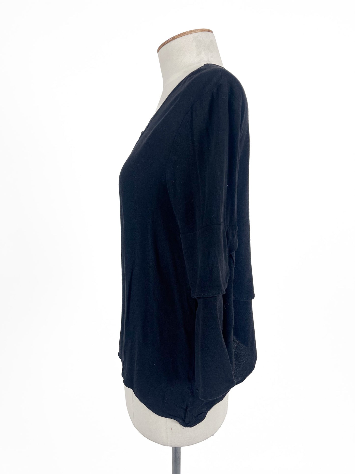 SASS | Black Casual Top | Size 6