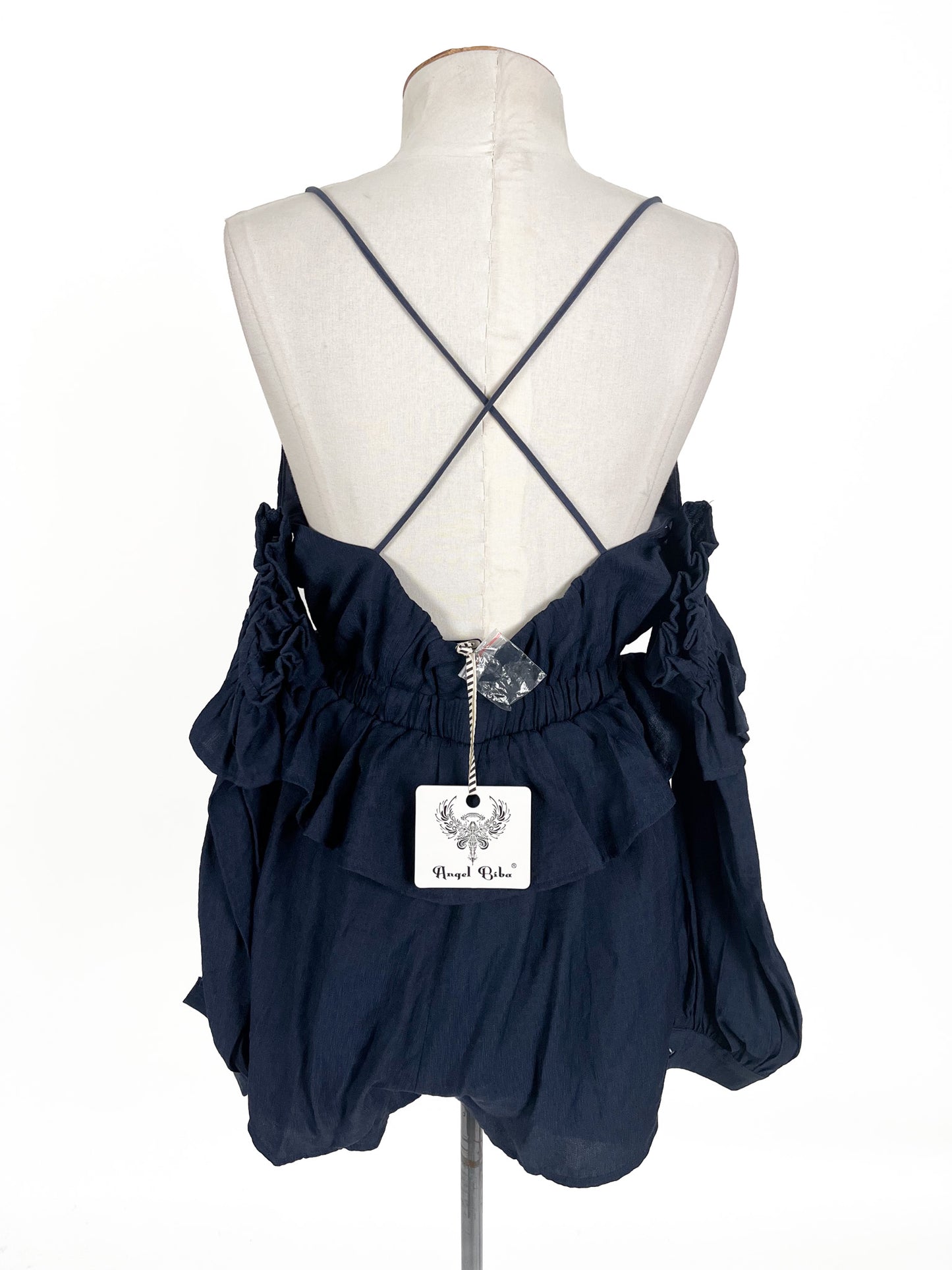 Angel Biba | Navy Casual Playsuit | Size 6