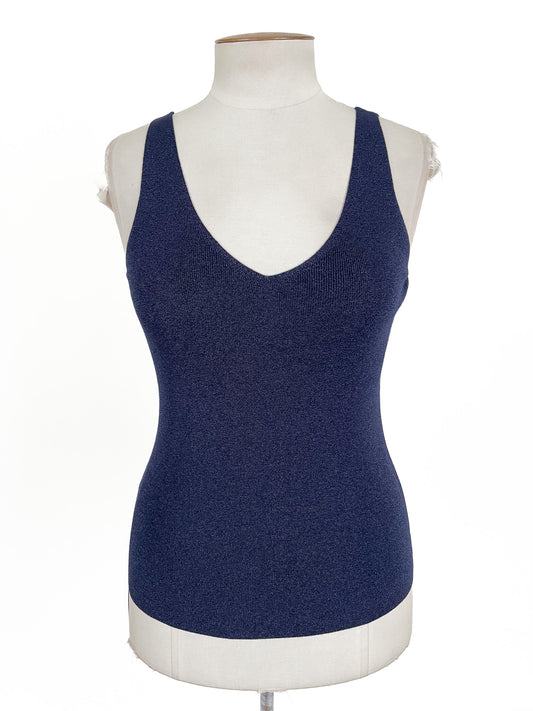 Forcast | Navy Casual Top | Size M