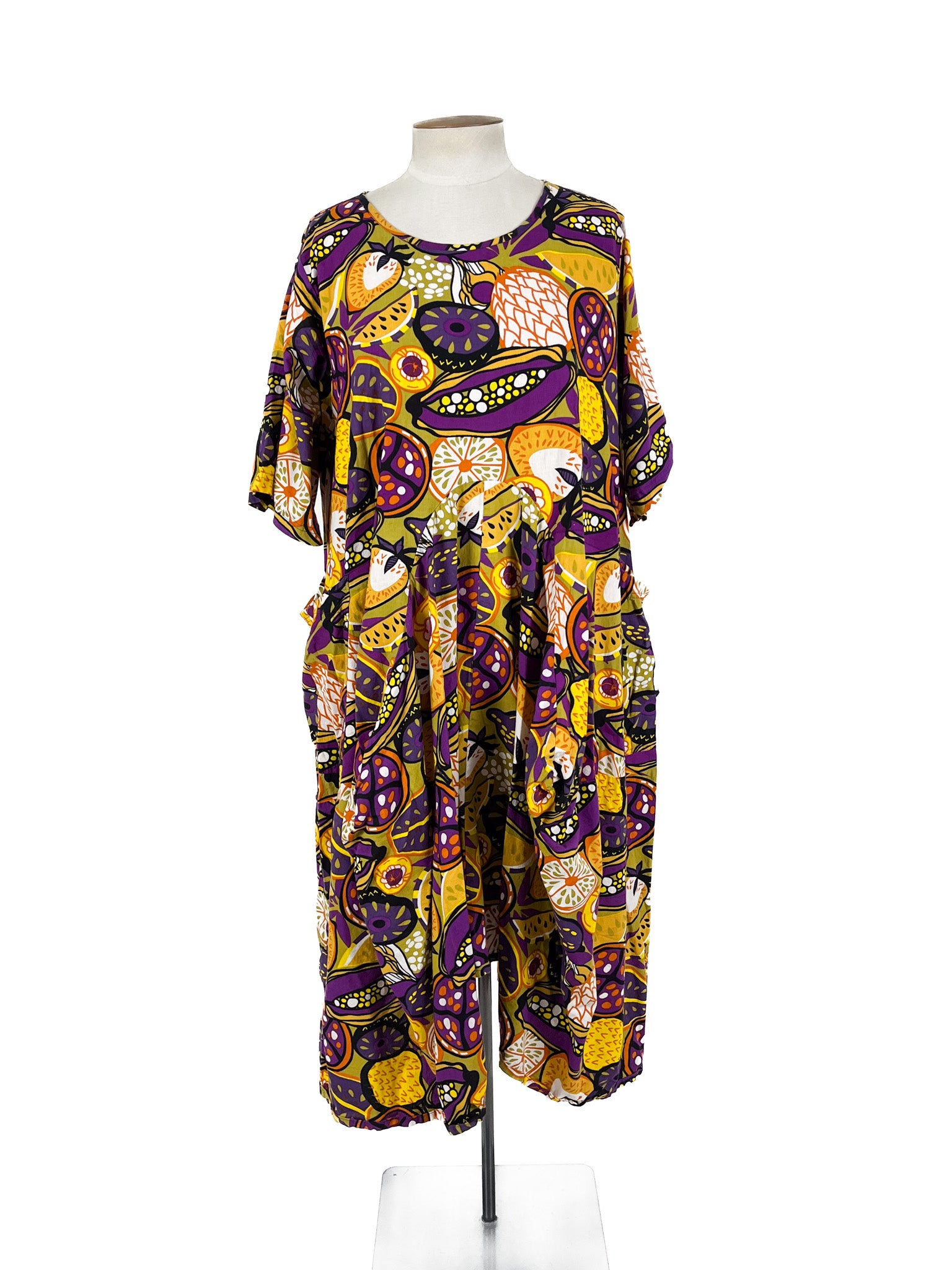 Keshet - Multicoloured Midi Dress (Size L)