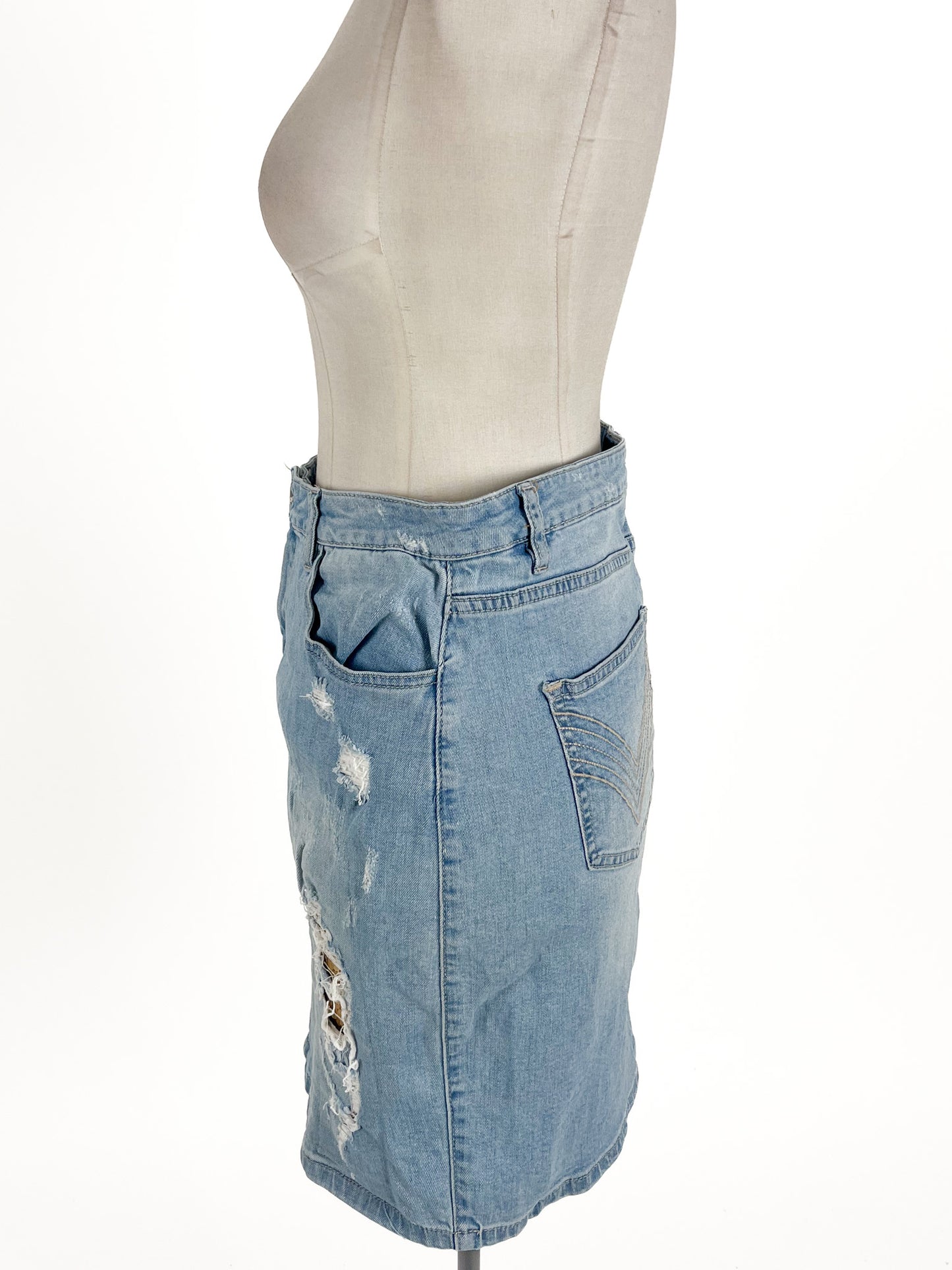 Honey Denim | Blue Casual Skirt | Size 14