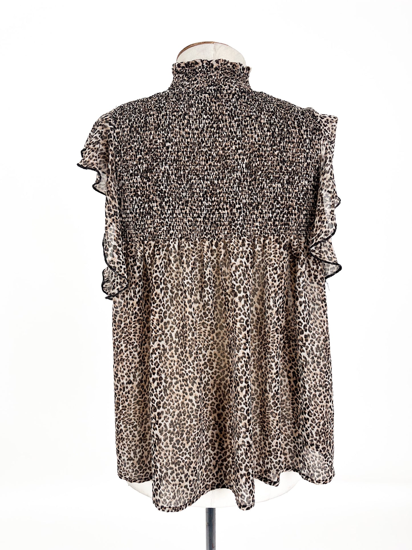 Decjuba - Brown Blouse (Size 10)