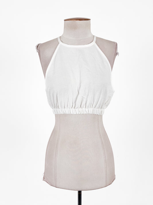 Petal + Pup | White Casual Top | Size XS