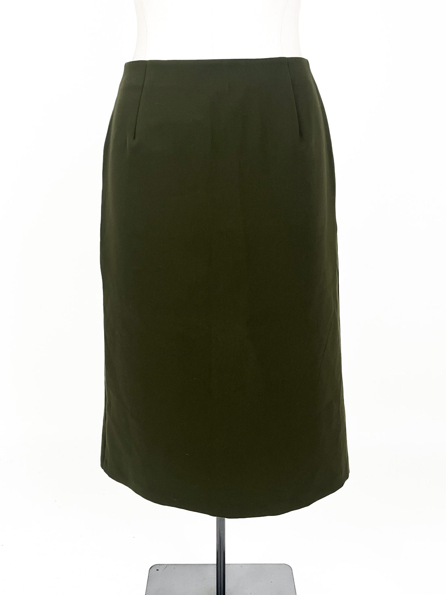 M&S Collection | Green Workwear Skirt | Size 12